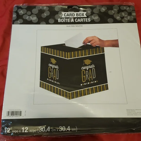 congrats grad card box Wholesale Graduation Card Boxes Green main image 0